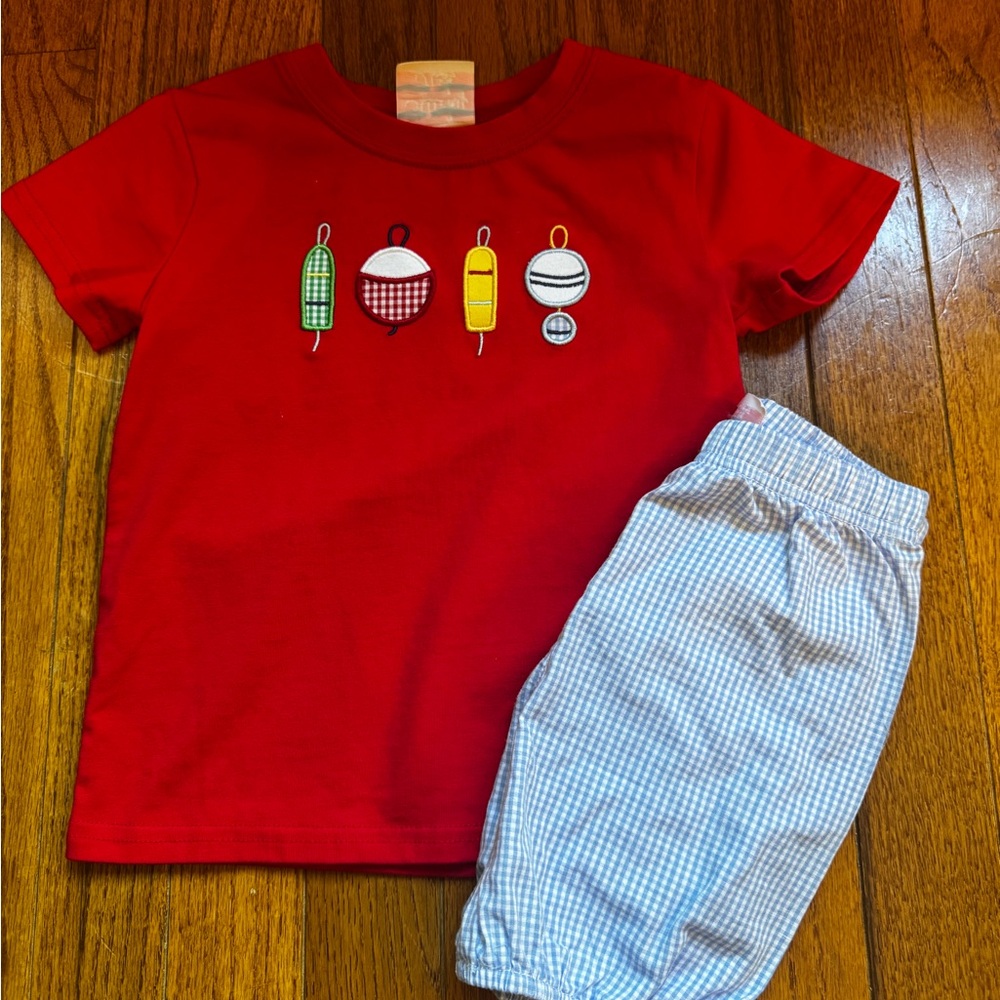 Red and Blue Kids Matching Set
